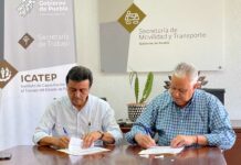 SMT e ICATEP firman convenio en beneficio de choferes del transporte público SMT