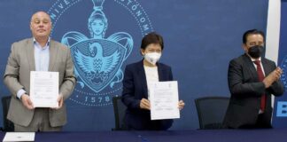 BUAP firma convenio con Fundación Mexicana para la Salud Salud