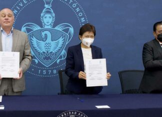 BUAP firma convenio con Fundación Mexicana para la Salud Salud