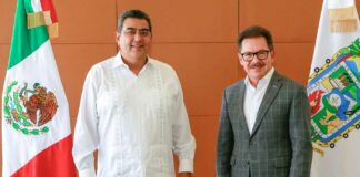 Sergio Salomón celebra reunión con Ignacio Mier Sergio Salomón