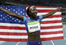 Muere Tori Bowie, medallista en Juegos Olímpicos de Río Tori Bowie