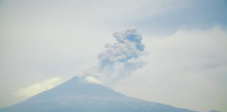Volcán Popocatépetl registra 16 exhalaciones en las últimas horas