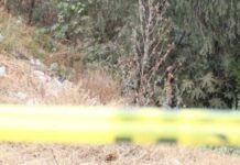 FGE investiga hallazgo de cadáver en barranca de Xonacatepec cadáver
