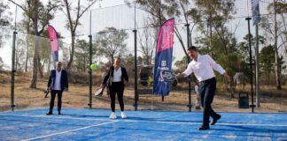 Lista la primera cancha de pádel pública en Puebla capital cancha