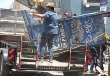Retiran casetas de periódico por obras en Centro Histórico Casetas