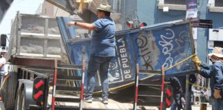 Retiran casetas de periódico por obras en Centro Histórico Casetas