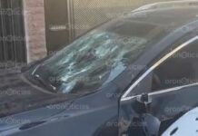 Auto habría embestido a ciclistas en la Recta; terminó vandalizado ciclistas