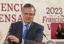 Flujo de migrantes, a la baja tras fin del Título 42: Ebrard migrantes