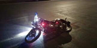 Motociclistas derrapan y mueren en puente de la Recta a Cholula Motociclista