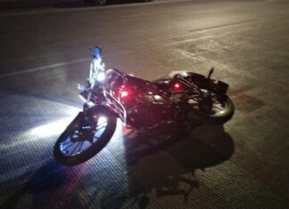 Motociclista muere en calles de colonia Chulavista Motociclista