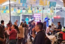 Xalitzintla celebra a Santiago Apóstol pese a emergencia por volcán volcán