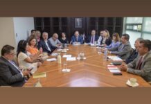 Gaby Bonilla se reúne con titular del Sistema Nacional DIF