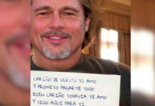Brad Pitt falso estafa a fan española Brad Pitt falso