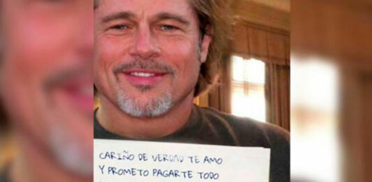 Brad Pitt falso