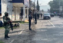 Militares instalan filtros de revisión en Canoa y Xonacatepec Canoa