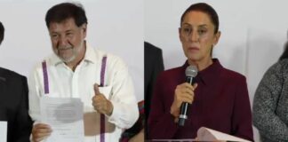 Noroña y Sheinbaum se registran como aspirantes presidenciales de Morena