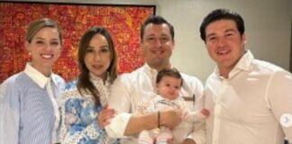 Luis Donaldo Colosio será padrino de la hija de Mariana Rodríguez y Samuel García