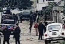 Secuestro desata persecución y balacera en Amozoc