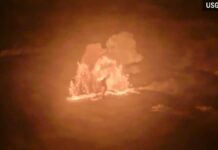 Volcán Kilauea entra de nuevo en erupción Kilauea
