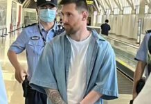 Messi fue detenido por autoridades de migración en China