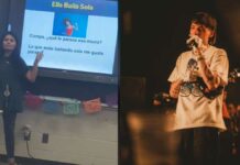Maestra se hace viral por enseñar español al ritmo de Peso Pluma Maestra