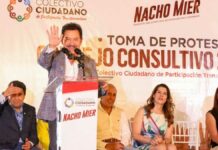 Nacho Mier toma protesta a Colectivo de Participación Transformadora Mier