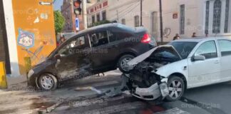 Viernes de accidentes en Puebla capital Puebla