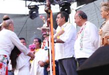 Salomón inaugura el Festival Multicultural Cambia 2023 en Chietla Salomón