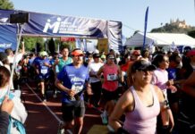 Participan más de 4 mil corredores en Medio Maratón del Día del Padre 2023