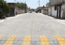Entregan rehabilitación de nueve calles en Puebla capital