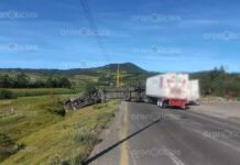 Accidente causa cierre de la autopista Puebla-Orizaba autopista