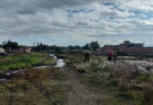 Derrame de combustible afecta terrenos en Coronango combustible