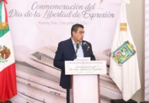 Sergio Salomón garantiza respeto y seguridad a periodistas periodistas