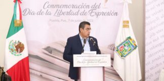 Sergio Salomón garantiza respeto y seguridad a periodistas periodistas