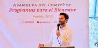 Abdala toma protesta a comités de programas Bienestar en tres municipios Bienestar