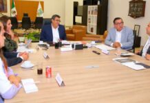 Sergio Salomón acuerda colaboración con Canacintra Canacintra
