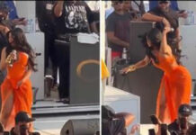 Cardi B golpea con su micrófono a una mujer en un concierto Cardi B