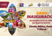 Todo listo para la Feria de Atlixco 2023