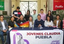 Presentan organización “Jóvenes con Claudia”
