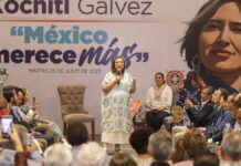 Xóchitl Gálvez respalda a Rivera y Navarro para competir por gubernatura de Puebla