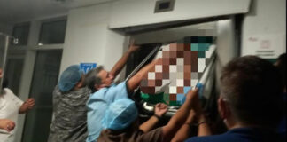 Niña muere prensada en elevador de IMSS de Playa del Carmen Elevador