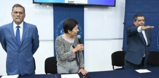 Lilia Cedillo toma protesta al nuevo director del ICGDE ICGDE