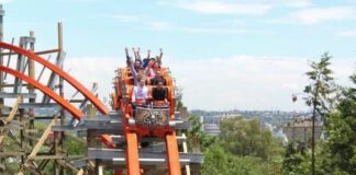 Juego ‘Medusa’ quedó varado por falla mecánica Six Flags