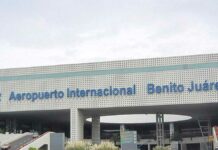 Terminal 2 del AICM fue desalojada por fuga de gas Terminal