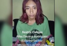 Joven raptada de bar en Amozoc reaparece en TikTok