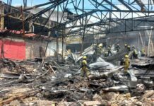 Se registra incendio en la Avenida Juárez