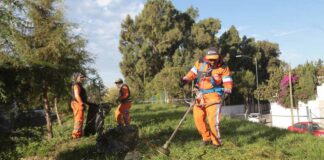 Limpian barrancas en 14 colonias de Puebla por lluvias barrancas