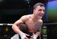 ‘Codazo giratorio’ hizo ganar 50 mil dólares a un argentino en la UFC codazo