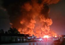 Explota pipa de combustóleo en Periférico y muere chofer pipa