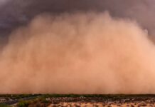 México prevé llegada de nube de polvo del Sahara polvo